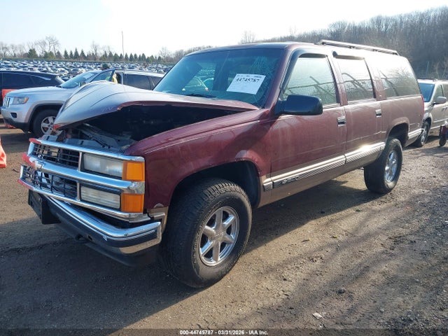 1998 Chevrolet Suburban 1500 მანქანა იყიდება აუქციონზე, vin: 1GNFK16R4WJ354159, აუქციონის ნომერი: 44745787