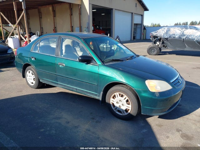 2001 HONDA CIVIC 1HGES16561L006332
