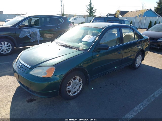 2001 HONDA CIVIC 1HGES16561L006332 Photo 1