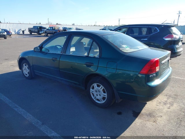 2001 HONDA CIVIC 1HGES16561L006332 Photo 2