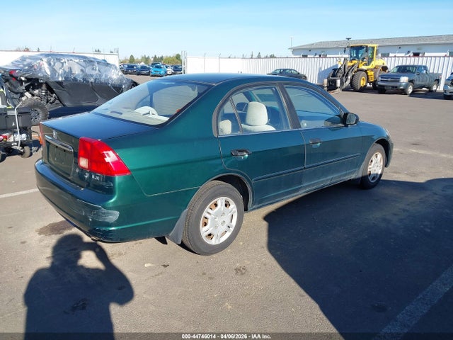 2001 HONDA CIVIC 1HGES16561L006332 Photo 3