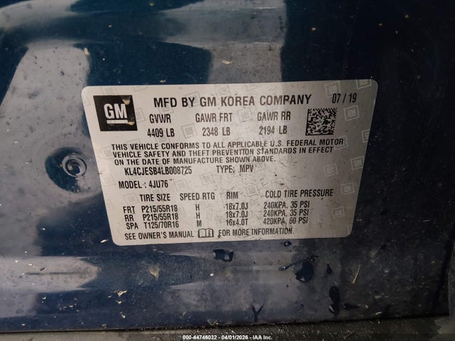2020 BUICK ENCORE KL4CJESB4LB008725 Photo 8