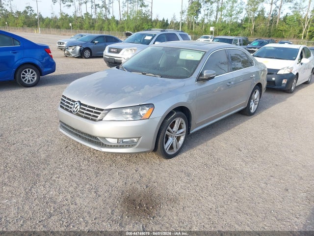 44746070 :رقم المزاد ، 1VWCN7A34DC085684 vin ، 2013 Volkswagen Passat 2.0l Tdi Sel Premium مزاد بيع