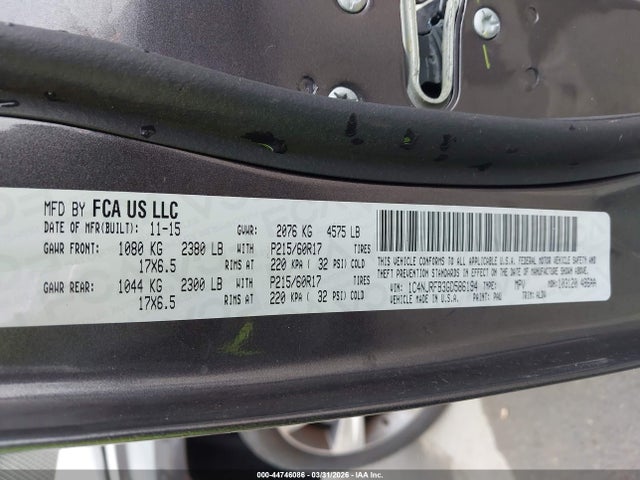 1C4NJRFB3GD586194 Jeep Patriot High Altitude Edition