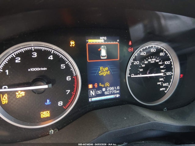 Продаж на аукціоні авто 2019 Subaru Forester Premium, vin: JF2SKAGC6KH463310, номер лоту: 44746246