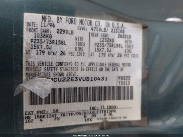 1997 FORD EXPLORER 1FMCU22E3VUB10431 Photo 8