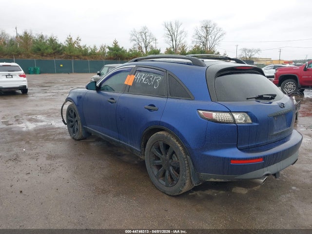 2005 Infiniti Fx45 მანქანა იყიდება აუქციონზე, vin: JNRBS08WX5X402568, აუქციონის ნომერი: 44746313