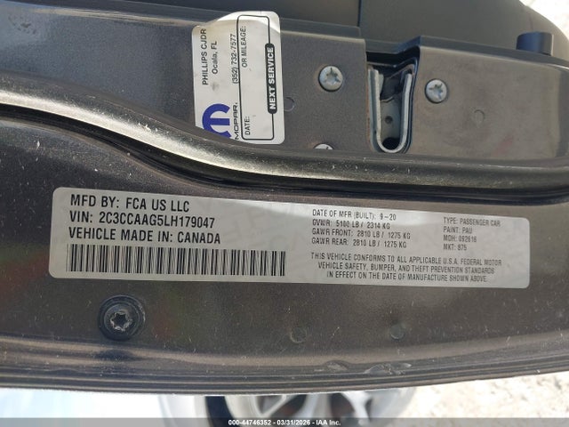 Chrysler 300 Touring 2020 2C3CCAAG5LH179047 Image 9
