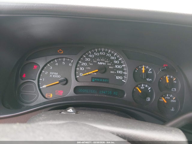 Продаж на аукціоні авто 2003 Gmc Sierra 1500 Sle, vin: 2GTEK19T431276354, номер лоту: 44746371