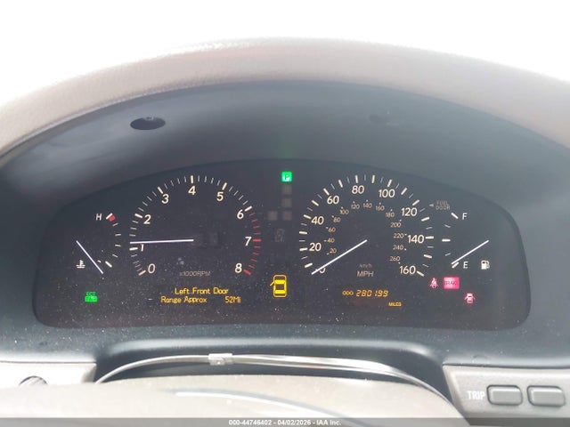44746402 :رقم المزاد ، JTHBN36F355012675 vin ، 2005 Lexus Ls 430 مزاد بيع