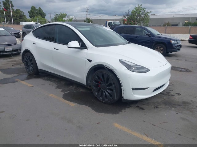 2021 TESLA MODEL Y 5YJYGDEFXMF173387 Photo 0