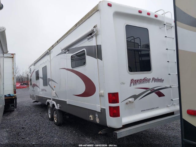 2005 Crossroads Paradise Pointe 36db Travel Trailer მანქანა იყიდება აუქციონზე, vin: 4V0TC36265A001448, აუქციონის ნომერი: 44746502