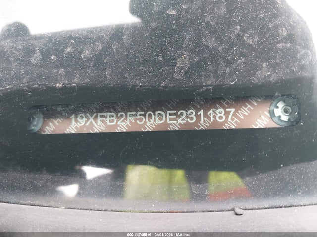 2013 Honda Civic Lx მანქანა იყიდება აუქციონზე, vin: 19XFB2F50DE231187, აუქციონის ნომერი: 44746516