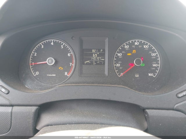 44746607 :رقم المزاد ، 3VW2K7AJXBM357332 vin ، 2011 Volkswagen Jetta 2.0l S مزاد بيع
