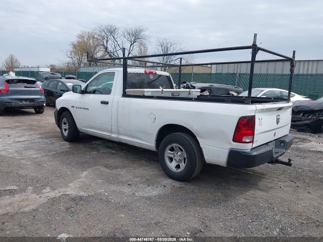 Продажа на аукционе авто 2012 Ram 1500 St, vin: 3C6JD6DT3CG126117, номер лота: 44746767