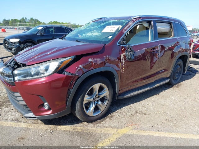 Продажа на аукционе авто 2017 Toyota Highlander Limited, vin: 5TDDZRFH8HS463960, номер лота: 44746842