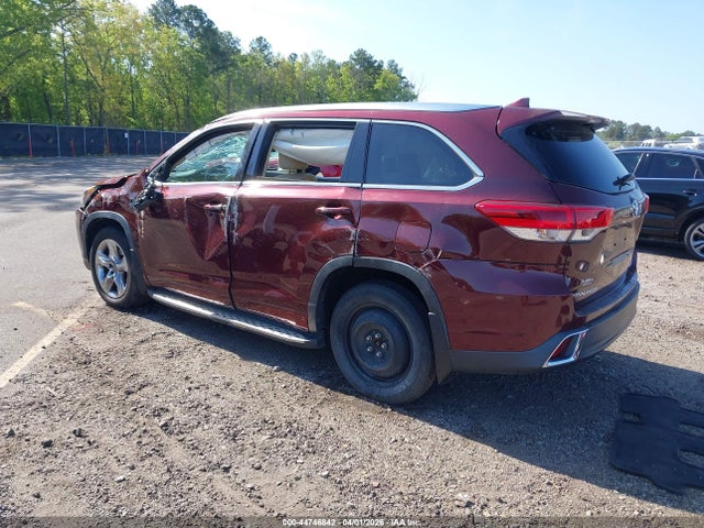 Продажа на аукционе авто 2017 Toyota Highlander Limited, vin: 5TDDZRFH8HS463960, номер лота: 44746842