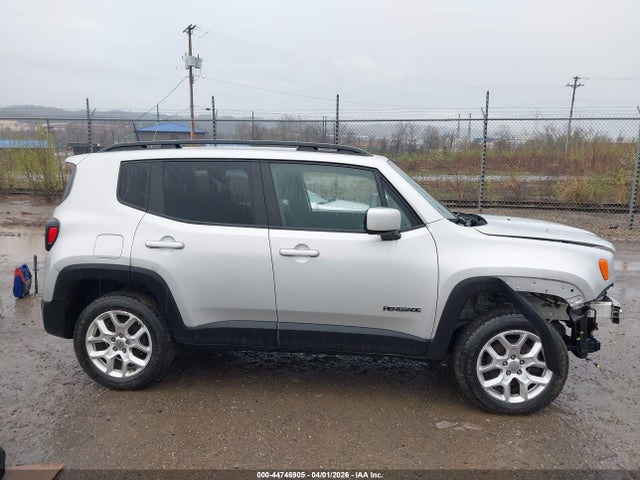 2018 Jeep Renegade Latitude 4x4 მანქანა იყიდება აუქციონზე, vin: ZACCJBBB9JPJ02555, აუქციონის ნომერი: 44746905