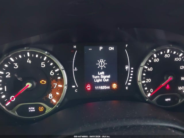 2018 Jeep Renegade Latitude 4x4 მანქანა იყიდება აუქციონზე, vin: ZACCJBBB9JPJ02555, აუქციონის ნომერი: 44746905