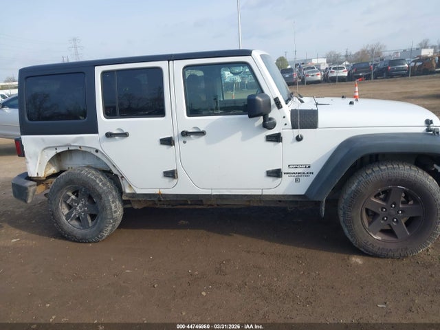 44746980 :رقم المزاد ، 1C4BJWDG1CL183315 vin ، 2012 Jeep Wrangler Unlimited Sport مزاد بيع