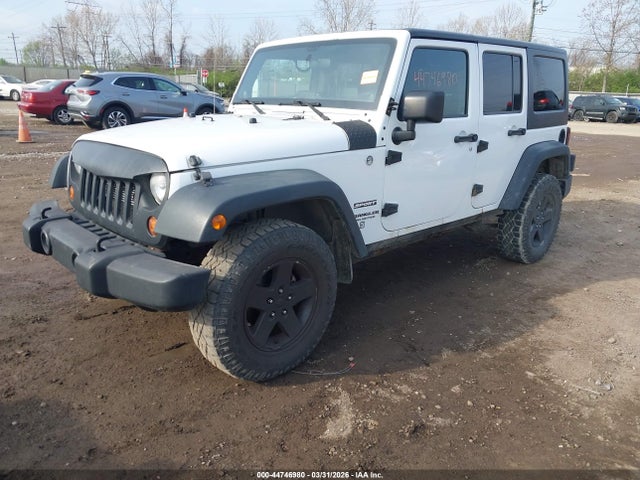 44746980 :رقم المزاد ، 1C4BJWDG1CL183315 vin ، 2012 Jeep Wrangler Unlimited Sport مزاد بيع