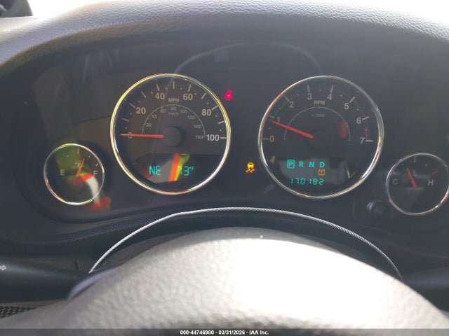 44746980 :رقم المزاد ، 1C4BJWDG1CL183315 vin ، 2012 Jeep Wrangler Unlimited Sport مزاد بيع