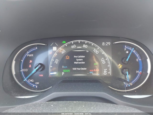 2025 Toyota Rav4 Hybrid Xle Premium მანქანა იყიდება აუქციონზე, vin: JTMB6RFV4SJ074937, აუქციონის ნომერი: 44747051