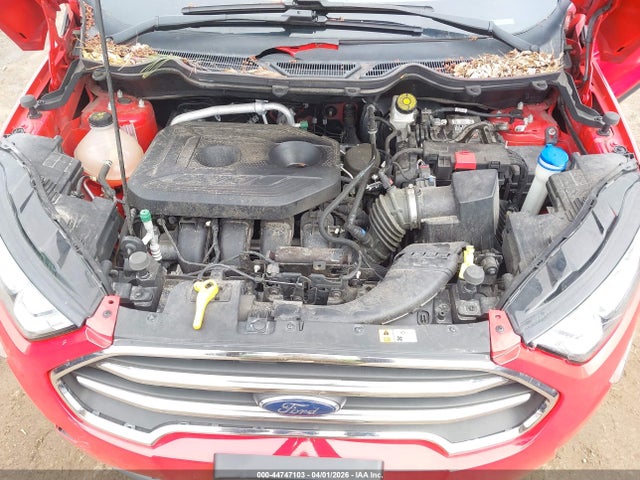 2021 Ford Ecosport Titanium მანქანა იყიდება აუქციონზე, vin: MAJ6S3KL0MC402799, აუქციონის ნომერი: 44747103