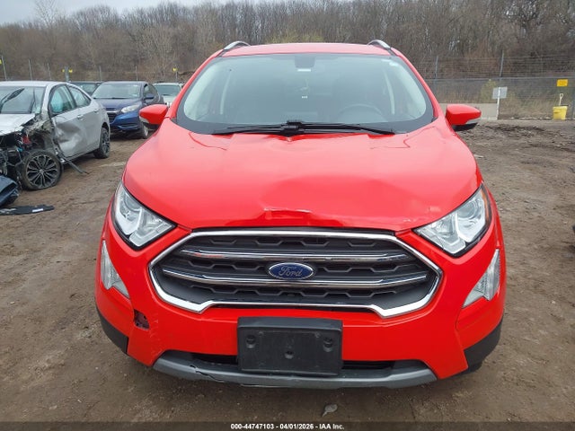 2021 Ford Ecosport Titanium მანქანა იყიდება აუქციონზე, vin: MAJ6S3KL0MC402799, აუქციონის ნომერი: 44747103