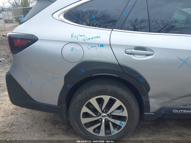 2024 Subaru Outback Premium მანქანა იყიდება აუქციონზე, vin: 4S4BTACC2R3271077, აუქციონის ნომერი: 44747112