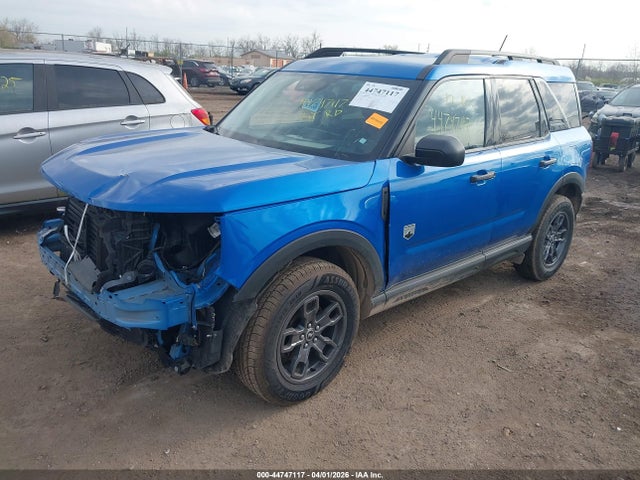 Продажа на аукционе авто 2022 Ford Bronco Sport Big Bend, vin: 3FMCR9B60NRE20384, номер лота: 44747117