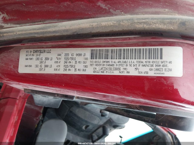 2008 JEEP WRANGLER 1J4FZ24158L538096 Photo 8