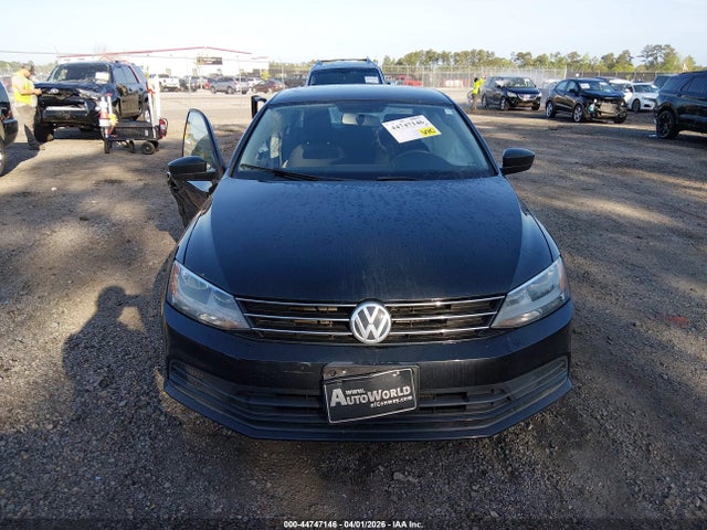 44747146 :رقم المزاد ، 3VW2K7AJ6FM289603 vin ، 2015 Volkswagen Jetta 2.0l S مزاد بيع