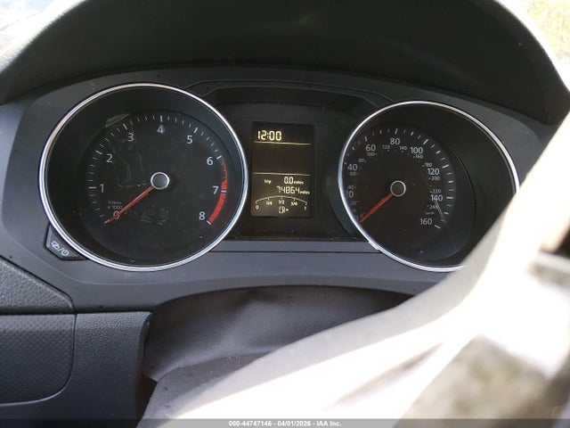 44747146 :رقم المزاد ، 3VW2K7AJ6FM289603 vin ، 2015 Volkswagen Jetta 2.0l S مزاد بيع
