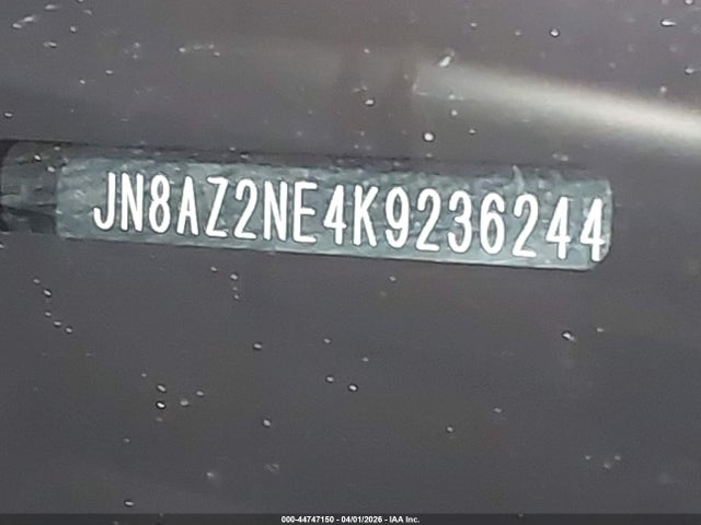Aukcja sprzedaży 2019 Infiniti Qx80 Luxe, vin: JN8AZ2NE4K9236244, numer aukcji: 44747150