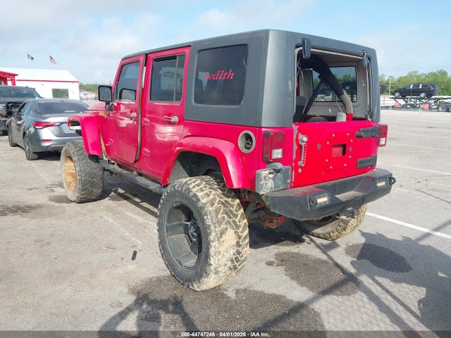 Auction sale of the 2008 Jeep Wrangler Unlimited X, vin: 1J4GA39128L652647, lot number: 44747246