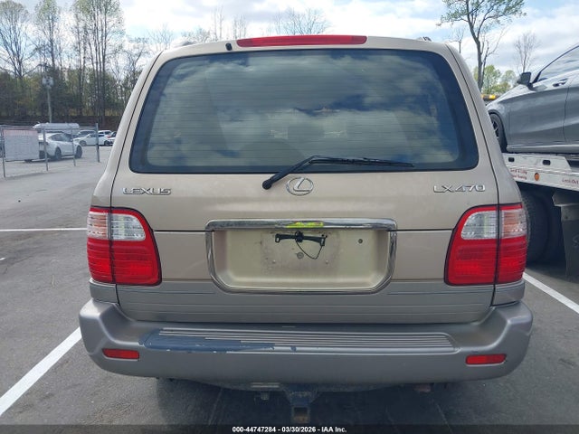 2001 Lexus Lx 470 მანქანა იყიდება აუქციონზე, vin: JTJHT00W713510681, აუქციონის ნომერი: 44747284