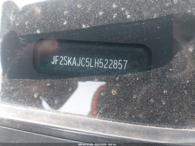 44747329 :رقم المزاد ، JF2SKAJC5LH522857 vin ، 2020 Subaru Forester Premium مزاد بيع