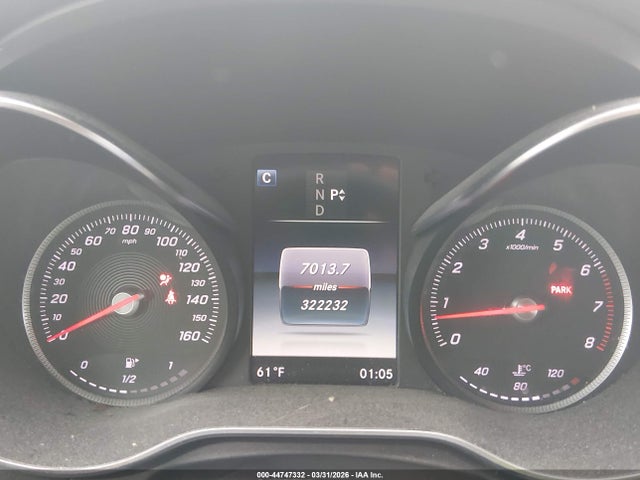 2017 Mercedes-benz C 300 Sport 4matic მანქანა იყიდება აუქციონზე, vin: 55SWF4KB1HU213856, აუქციონის ნომერი: 44747332