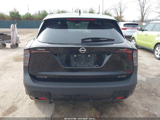 44747359 :رقم المزاد ، 3N8AP6CB4SL307665 vin ، 2025 Nissan Kicks Sv Intelligent Awd مزاد بيع