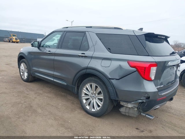 44747380 :رقم المزاد ، 1FM5K8FW8MNA12329 vin ، 2021 Ford Explorer Limited مزاد بيع