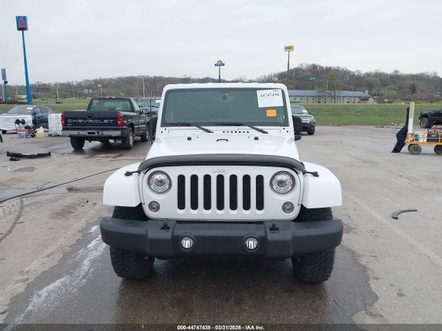 44747438 :رقم المزاد ، 1C4BJWFG1HL674374 vin ، 2017 Jeep Wrangler Unlimited Rubicon 4x4 مزاد بيع