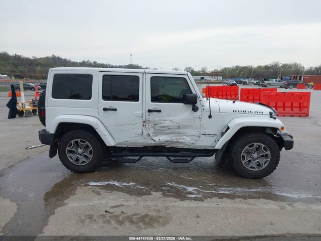 44747438 :رقم المزاد ، 1C4BJWFG1HL674374 vin ، 2017 Jeep Wrangler Unlimited Rubicon 4x4 مزاد بيع