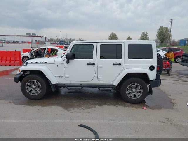 44747438 :رقم المزاد ، 1C4BJWFG1HL674374 vin ، 2017 Jeep Wrangler Unlimited Rubicon 4x4 مزاد بيع