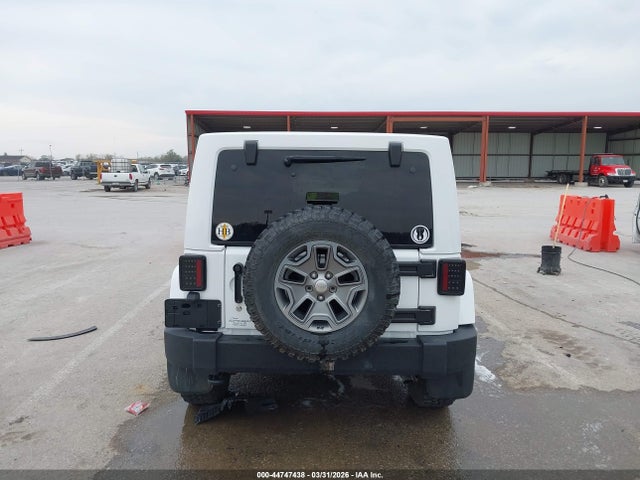 44747438 :رقم المزاد ، 1C4BJWFG1HL674374 vin ، 2017 Jeep Wrangler Unlimited Rubicon 4x4 مزاد بيع