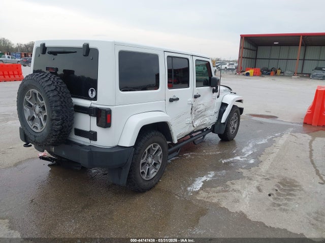 44747438 :رقم المزاد ، 1C4BJWFG1HL674374 vin ، 2017 Jeep Wrangler Unlimited Rubicon 4x4 مزاد بيع