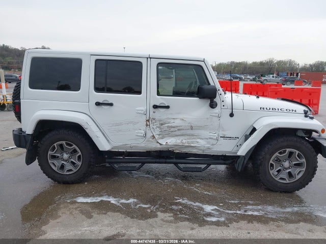44747438 :رقم المزاد ، 1C4BJWFG1HL674374 vin ، 2017 Jeep Wrangler Unlimited Rubicon 4x4 مزاد بيع