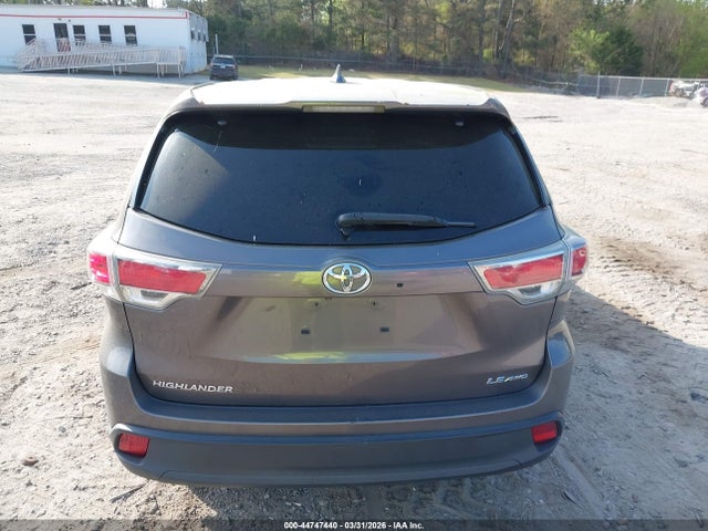 Продажа на аукционе авто 2014 Toyota Highlander, vin: 5TDBKRFHXES038019, номер лота: 44747440