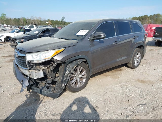 Продажа на аукционе авто 2014 Toyota Highlander, vin: 5TDBKRFHXES038019, номер лота: 44747440