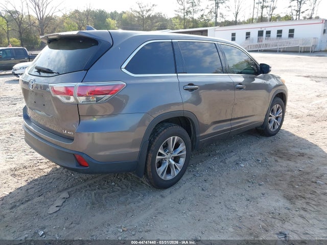 Продажа на аукционе авто 2014 Toyota Highlander, vin: 5TDBKRFHXES038019, номер лота: 44747440